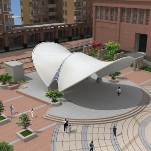 膜结构广场建筑
